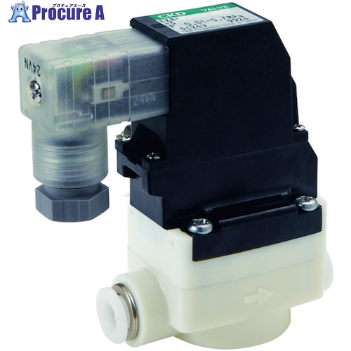 CKD 圧縮空気用パイロット式2ポート電磁弁 EXA-C10-02HSB-3 1個 ■▼453-4100 【代引決済不可】【送料都度見積】
