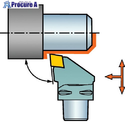 SANDVIK コロマントキャプト 陶器手当て用切り立てる上端(410) C5-CCLNL-35060-12-4 (410) 1個 ■▼567-5022 【貨物輸送都度積もり書き】 ●KO521