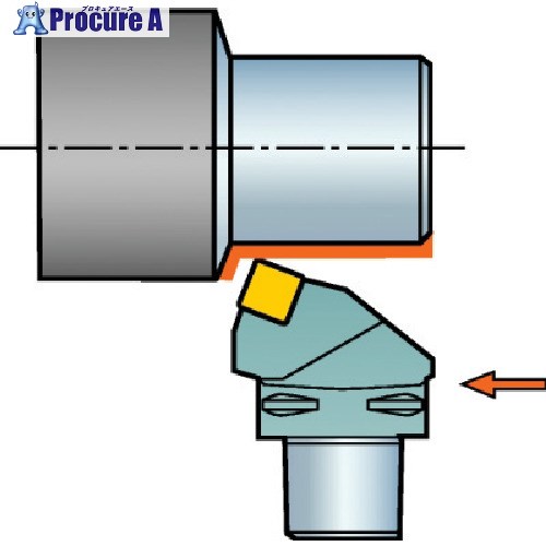 SANDVIK コロマントキャプト コロターンRC用カッティングヘッド(410) C5-DSRNL-27060-15 (410) 1個 ■▼567-6401 【送料都度見積】 ●KO521 26,189円