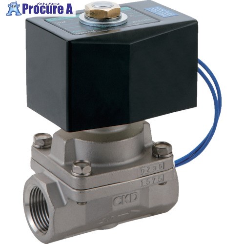 CKD 蒸気船用飛行士蹴りつける式2界面電磁弁 SPK11-25A-F4AS-AC220V 1個 ■▼118-8155【代引決済不可】【貨物輸送都度積もり書き】