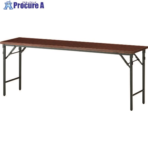 TOKIO 折りたたみテーブル 1800×450mm ローズ ローズ TW-1845TN RO 1個 ■▼147-2461 【送料都度見積】※車上渡し|プロキュアエース