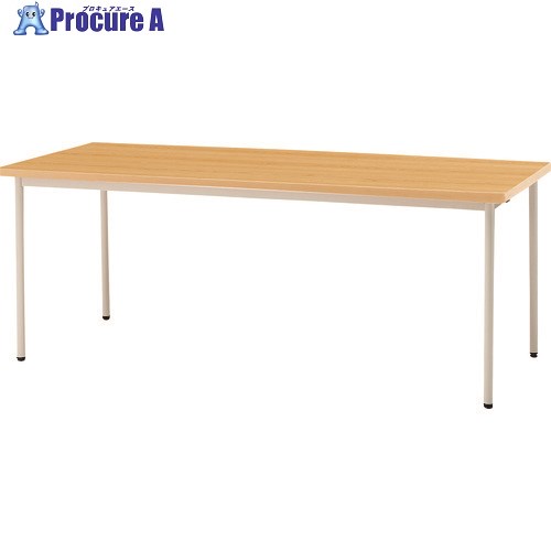 TOKIO ミーティングテーブル 1800X450mm メープル TDS-T1845M MP 1台 ■▼148-0315 【送料都度見積】 ※車上渡し