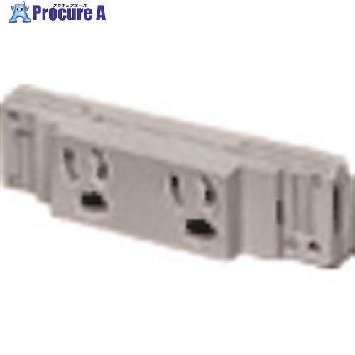 Panasonic 幅木用接地2P15A抜け止めWコンセント WK8402 5個 ■▼157-9935 【送料都度見積】