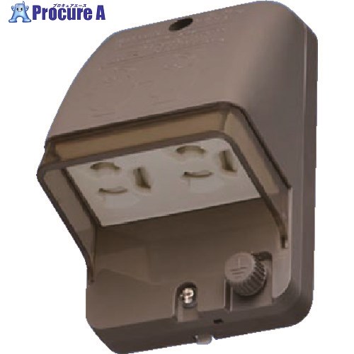 Panasonic フル接地防水ダブルコンセント WK4105AK 5個 ■▼158-4603 【送料都度見積】