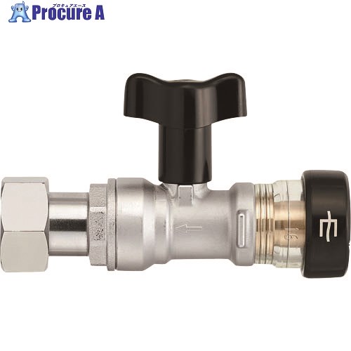 SANEI ナット付逆止付ボールバルブ V6102V-3-16AX13 1個 ■▼167-1350 【代引決済不可】【送料都度見積】