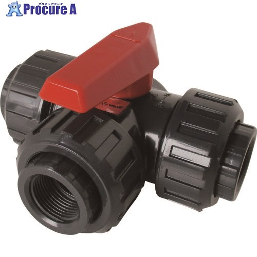 エスロン 三方どんぶり鉢 本体材質PVC 消印材質FKM ねじ 40A ST40NF 1台 ■▼209-9628 ※人間宅様送ること不可