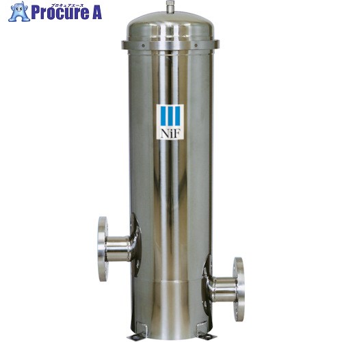 日本フイルター SUS304製ハウジング SFH-15V-S-E-L-6 750mm5本用 OリングEPDM SFH-15V-S-E-L-6 1台 ■▼237-0439【代引決済不可】【送料都度見積】※車上渡し|プロキュアエース