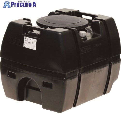 SUIKO スーパーローリータンク 400L 黒 SLT-400 BK 1個 ■▼244-7916 ※人間宅様送ること不可