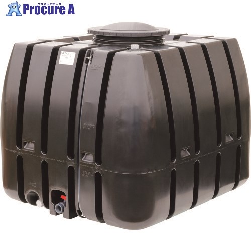 SUIKO スーパーローリータンク 3000L 黒 SLT-3000 BK 1個 ■▼244-9394【代引決済不可】※人間宅様送ること不可