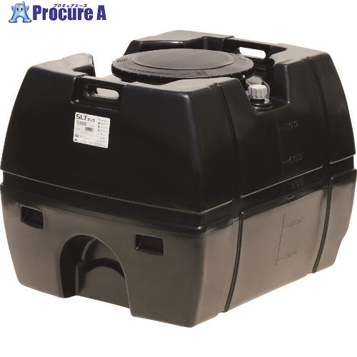 SUIKO スーパーローリータンク 500L 黒 SLT-500 BK 1個 ■▼244-9403 ※人間宅様送ること不可