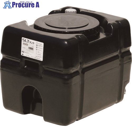 SUIKO スーパーローリータンク 100L 黒 SLT-100 BK 1個 ■▼244-9409 ※人間宅様送ること不可