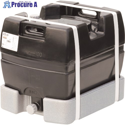 SUIKO スカット 100L 黒 SKT-100 BK 1個 ■▼244-9416 ※人間宅様送ること不可