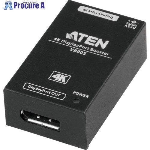 ATEN DisplayPortリピーター(True4K対応) VB905 1台 ■▼272-3315 【送料都度見積】｜プロキュアエース