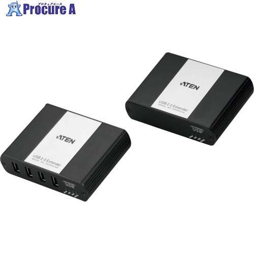 ATEN 4ポートUSB2.0Cat5エクステンダー(最大100m延長) UEH4002A 1台 ■▼272-3320 ｜プロキュアエース