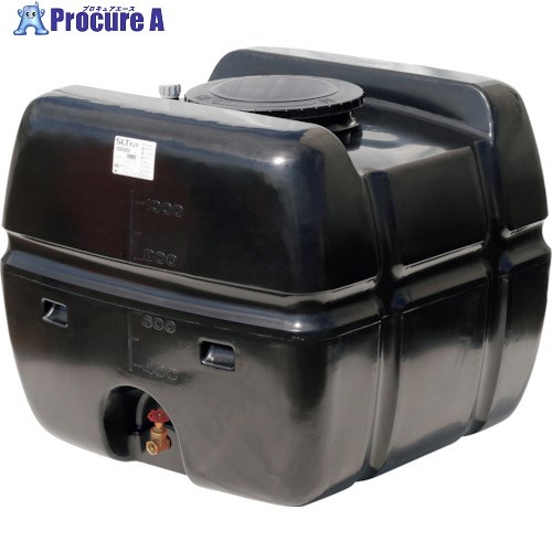 SUIKO スーパーローリータンク 1000L 黒 直後ばらいスリースバルブ25A付 SLT-1000 BK+SV25A 1個 ■▼314-5463【代引決済不可】※人間宅様送ること不可