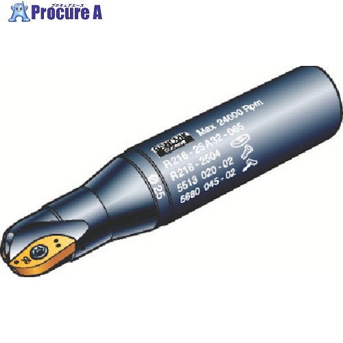 SANDVIK コロミル216 ボールエンドミル(440) R216-32B32-100 (440) 1本 ■▼607-5533 【送料都度見積】 ●KO521