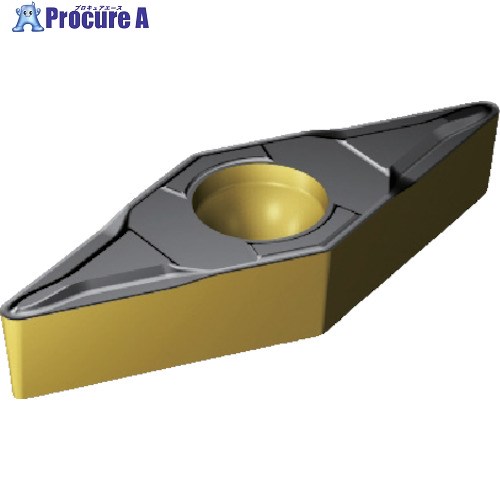SANDVIK コロターン107 旋削用ポジチップ(120) 3210 VBMT 16 04 08-KF 3210 (120) 10個 ■▼820-4701 【送料都度見積】 ●KO521|プロキュアエース