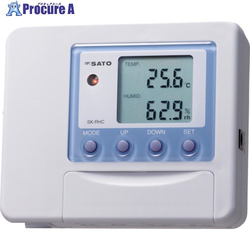 佐藤 温湿度変換器 指示計のみ 電圧出力0～1V (8920-01) SK-RHC-V-0-1V 1台 ■▼828-4101 【送料都度見積】