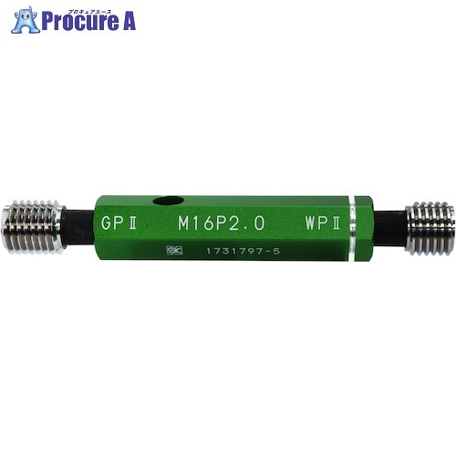 SK 限界ねじプラグセット工作用 M16xP2.0 GPWP2-1620 1本 ■▼229-9807