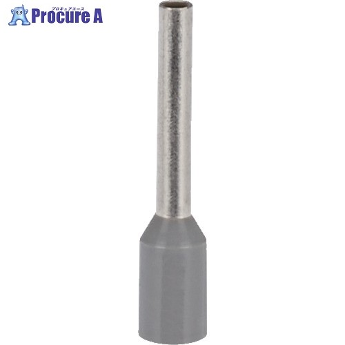 PANDUIT 絶縁付フェルール端子(SingleWire DIN規格) AWG18 グレー 500本入 FSD76-8-D FSD76-8-D 1箱 ■▼827-8694 【送料都度見積】|プロキュアエース