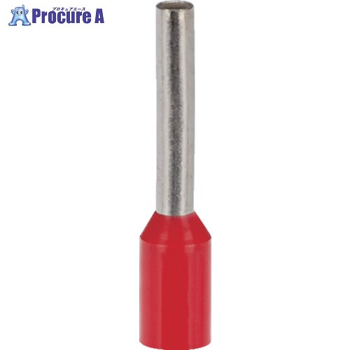 PANDUIT 絶縁付フェルール端子(SingleWire DIN規格) 赤 500本入 FSD77-10-D FSD77-10-D 1箱 ■▼827-8695 【送料都度見積】|プロキュアエース