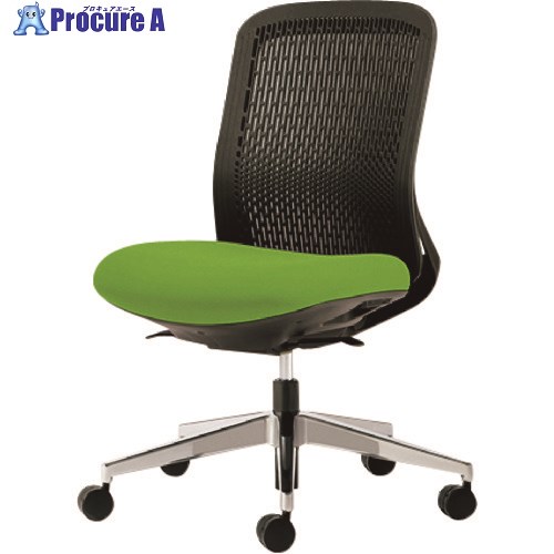PLUS 41630)事務イス Try KC-TR62SEL YG KC-TR62SEL YG 1台 ■▼195-8712 【送料都度見積】