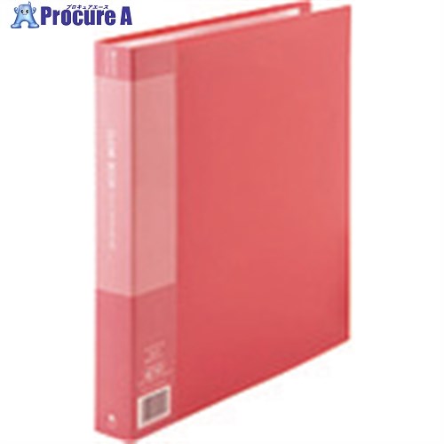 JTX 886601)クリアブック60P A4S赤10冊D049J10RD D049J-10RD 1箱 ■▼197-2529 【送料都度見積】｜プロキュアエース
