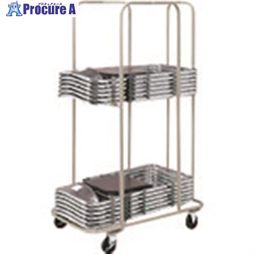 PLUS 16540)折りたたみイスFC-700専用台車 FC-D1 FC-D1 1台 ■▼197-2827 【送料都度見積】