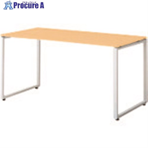 PLUS 632183)SQ 事務机(架線口付)SQ-W146H WM/M4 SQ-W146H WM/M4 1台 ■▼209-2280 【貨物輸送都度積もり書き】