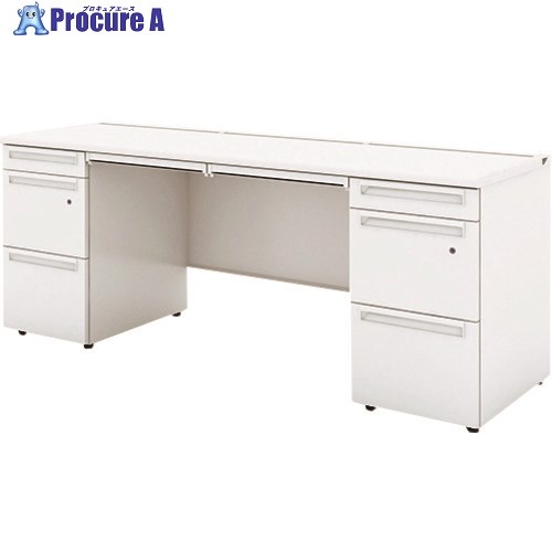 PLUS 779620)US 両袖机UR-186A-33 WS/W4 UR-186A-33 WS/W4 1台 ■▼209-2603 【貨物輸送都度積もり書き】