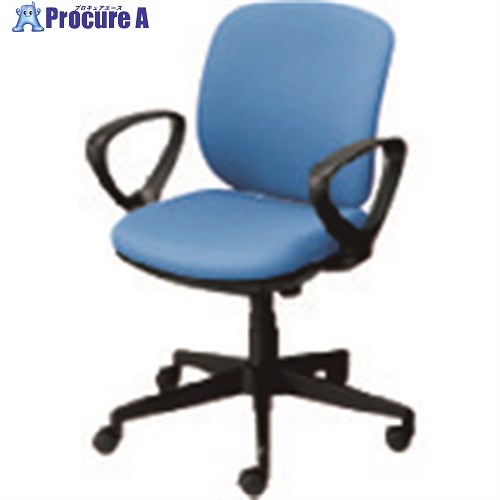 PLUS 697826)事務イス プリセア KB-K56SL LB KB-K56SL LB 1台 ■▼209-5129 【貨物輸送都度積もり書き】