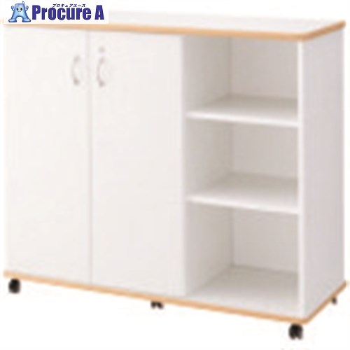 PLUS 617400)E5 扉付収納2列3段 OE-105PC-UA WH OE-105PC-UA WH 1台 ■▼209-5330 【送料都度見積】|プロキュアエース