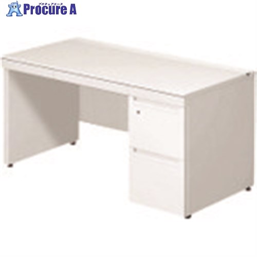 PLUS 673563)ステージオ 片袖机 ST-F147L-P3 WS/W4 ST-F147L-P3 WS/W4 1台 ■▼209-5377 【貨物輸送都度積もり書き】