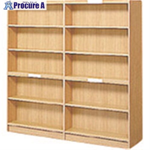 PLUS 23010)直立書物棚(両面型) TJ-A25CR TJ-A25CR 1台 ■▼209-5809 【貨物輸送都度積もり書き】