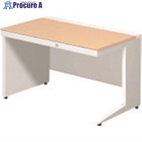 PLUS 674335)ステージオ 平机 ST-127H-LP WM/W4 ST-127H-LP WM/W4 1台 ■▼209-7018 【貨物輸送都度積もり書き】 オフィス家具-オフィスデスク