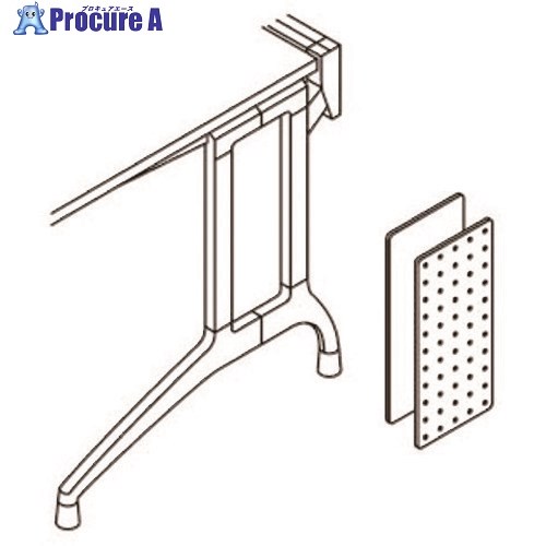 PLUS 628456)XF TYPE-R サイド脚スチ-ルP XR-074SP M4 XR-074SP M4 1式 ■▼209-7179 【送料都度見積】