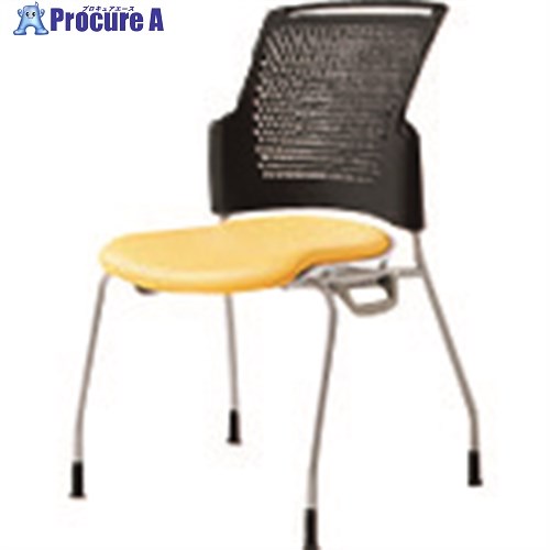 PLUS 629412)会議イス チェダーC MC-W61NH YL MC-W61NH YL 1台 ■▼210-0058 【送料都度見積】｜プロキュアエース 32,631円