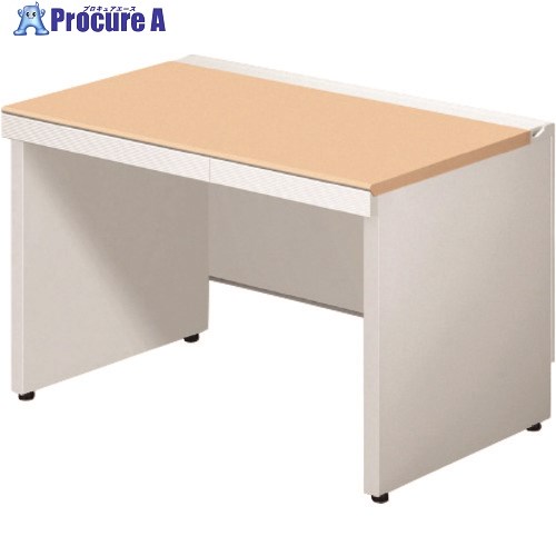 PLUS 674375)ステージオ 平机 ST-F167H-P WM/W4 ST-F167H-P WM/W4 1台 ■▼210-0130 【送料都度見積】