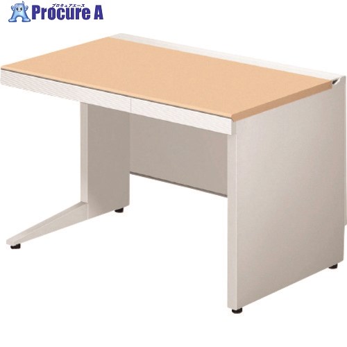 PLUS 674387)ステージオ 平机 ST-F167H-RP WM/W ST-F167H-RP WM/W 1台 ■▼210-0155 【送料都度見積】