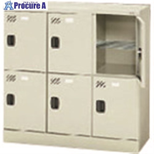 PLUS 71089)多人数用ロッカー KL-L32 LGY KL-L32 LGY 1台 ■▼210-1553 【送料都度見積】