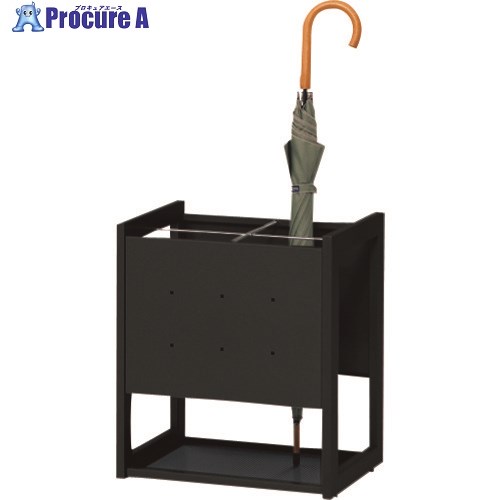 PLUS 40527)TA 傘立て TA-24US BK TA-24US BK 1台 ■▼210-1595 【貨物輸送都度積もり書き】