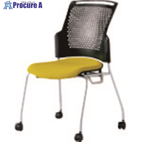 PLUS 629560)会議イス チェダーC MC-W63SH CYE MC-W63SH CYE 1台 ■▼210-1679 【送料都度見積】