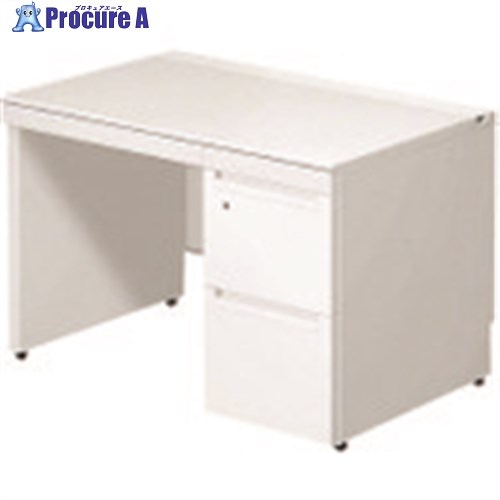 PLUS 673557)ステージオ 片袖机 ST-F117L-P3 WS/W4 ST-F117L-P3 WS/W4 1台 ■▼210-1726 【貨物輸送都度積もり書き】