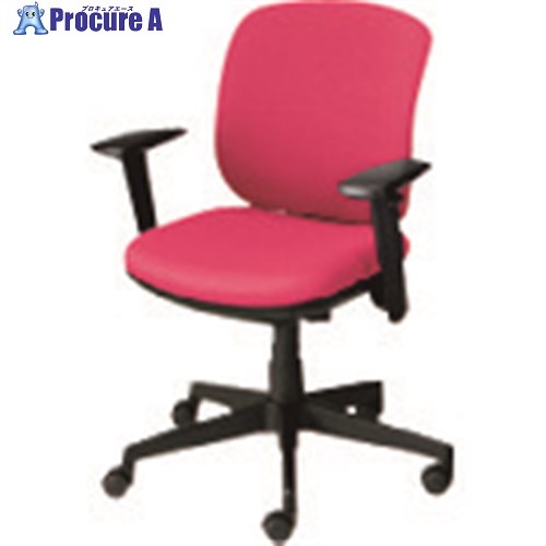 PLUS 697859)事務イス プリセア KD-K66SL PK KD-K66SL PK 1台 ■▼210-3014 【貨物輸送都度積もり書き】