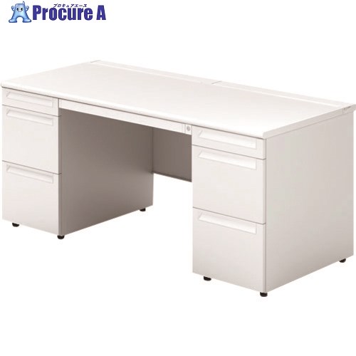 PLUS 775650)US 両袖机US-167A-33 WS/W4 US-167A-33 WS/W4 1台 ■▼210-3600 【貨物輸送都度積もり書き】