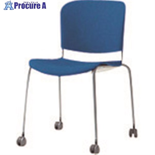 PLUS 17550)会議イス フィトナ MC-F63SE LB MC-F63SE LB 1台 ■▼210-4705 【送料都度見積】