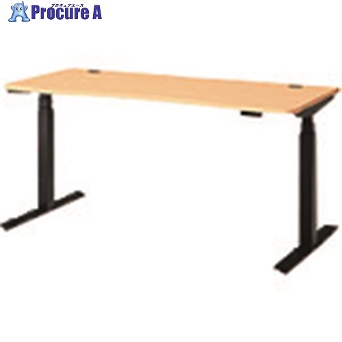PLUS 679716)Work Move デスク WO-167H WM/BK WO-167H WM/BK 1台 ■▼210-5109 【送料都度見積】