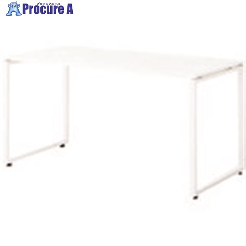 PLUS 632113)SQ 事務机(架線口付)SQ-W146H W4/W4 SQ-W146H W4/W4 1台 ■▼210-9565 【貨物輸送都度積もり書き】