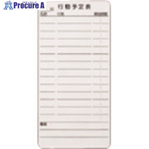 JTX 322665)マグネットホワイトボードN-08DM行動パターン予定を組む大 N-08DM 1枚 ■▼210-9657 【貨物輸送都度積もり書き】