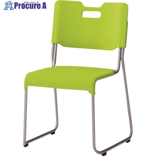 PLUS 18290)学院女性議長 SC-338 WH SC-338 WH 1台 ■▼211-1004 【貨物輸送都度積もり書き】